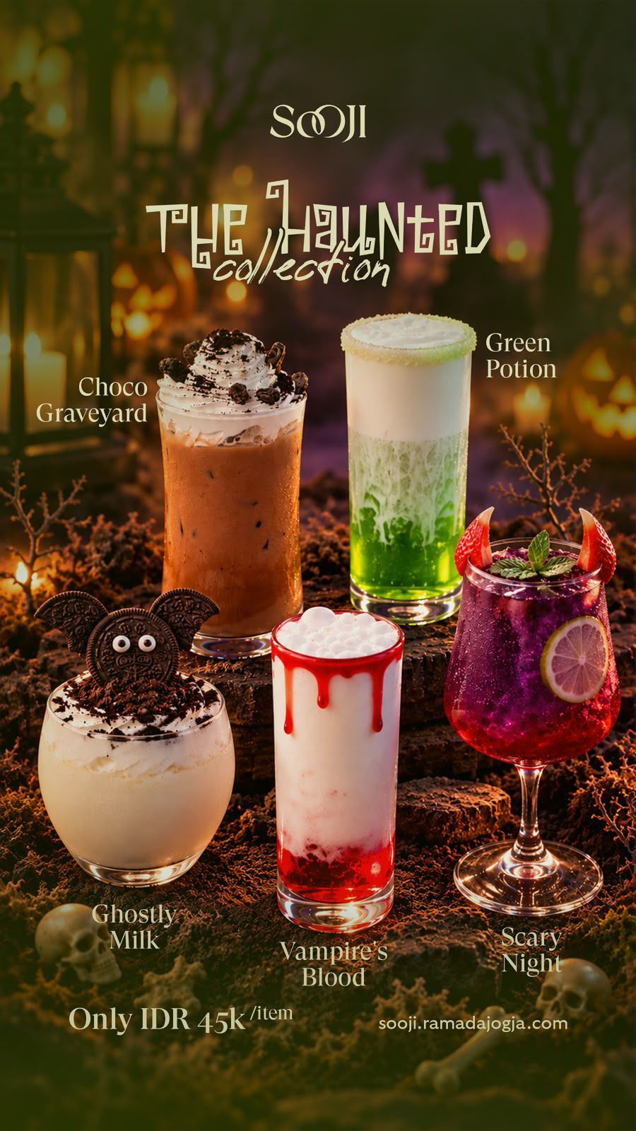 The Haunted Collection — Sooji Restaurant Jogja